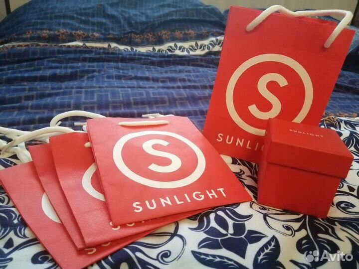 Пакет и коробка sunlight