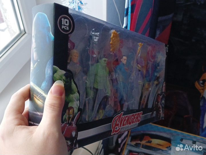 Фигурки Марвел набор (10 штук)
