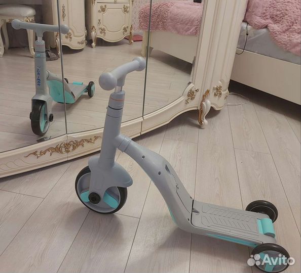 Самокат 3в1 беговел велосипед