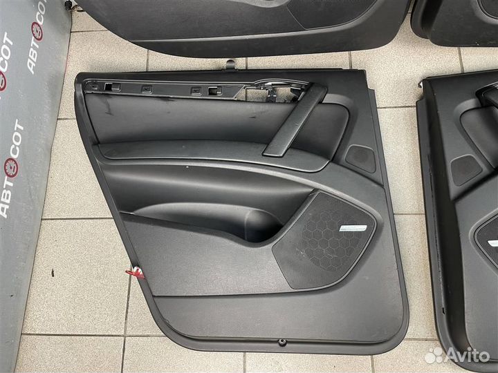 Дверные карты комплект Audi Q7 4L (2007-2010г.в.)
