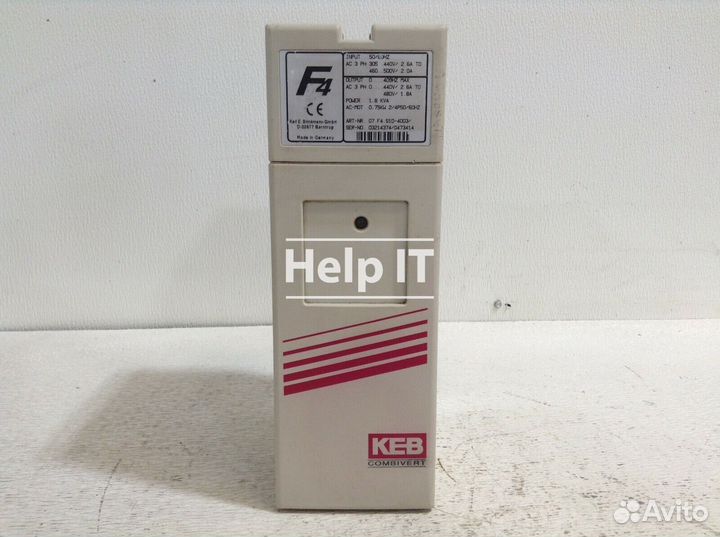 Инвертор KEB 07.F4.S1D-4003