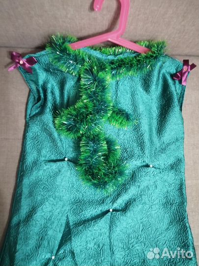 Платье костюм елочка