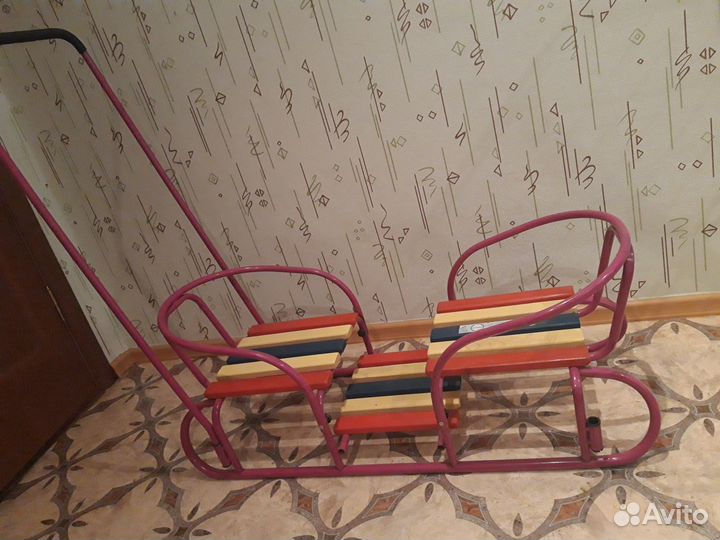 Санки для двойни (погодок)