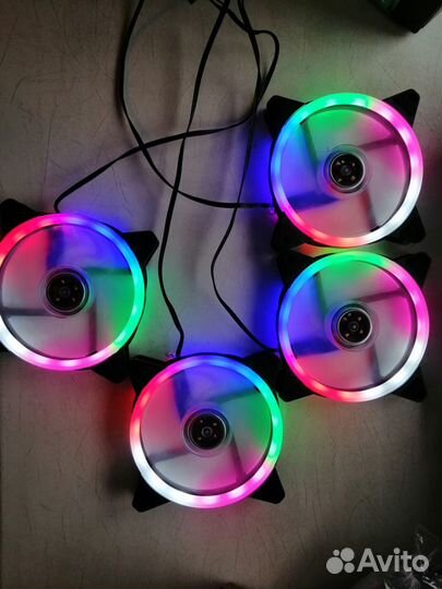 Кулер для корпуса 120 мм с LED подсветкой