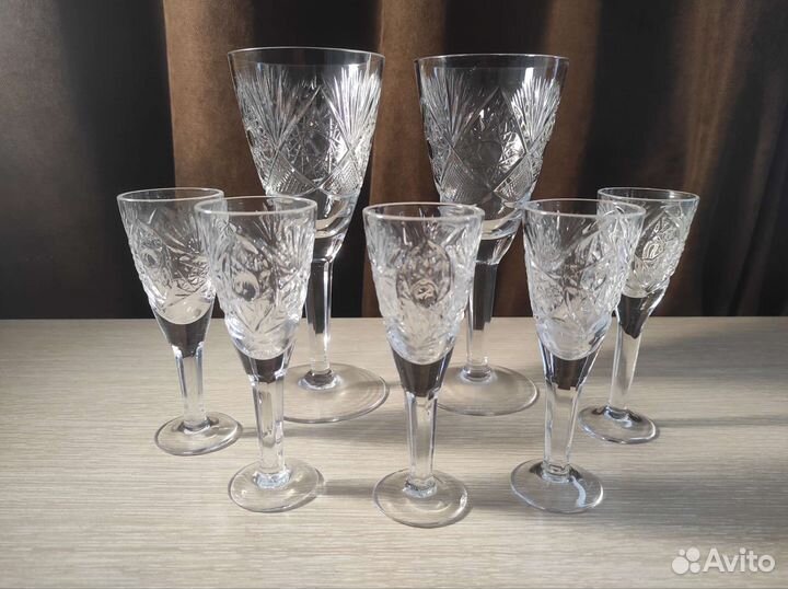 Рюмка и фужеры