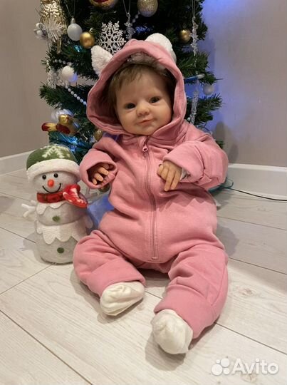 Куколка реборн, из молда Magdalena, ручная работа