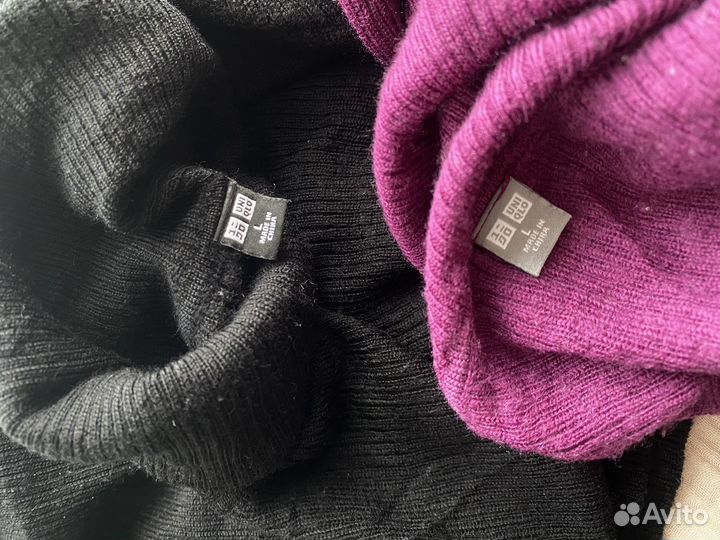 Водолазка шерстяная Uniqlo 46-48 размер