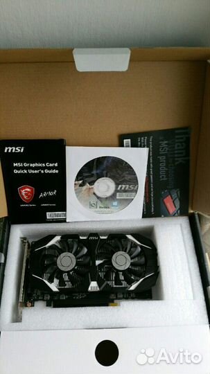 Видеокарта MSi GTX 1050Ti-4Gb.gddr5