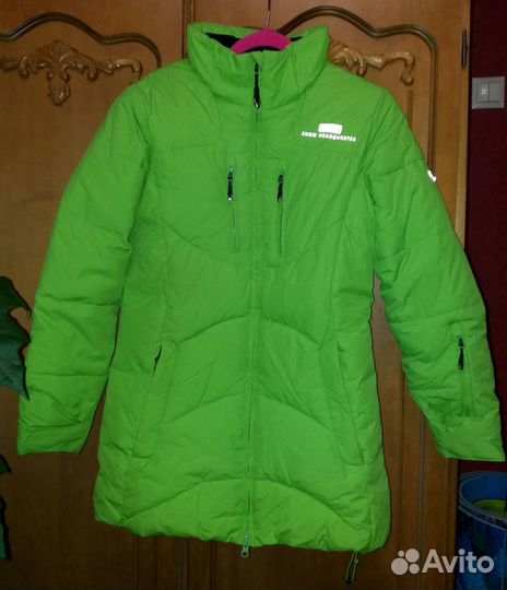 Женская зимняя куртка с капюшоном 46-48