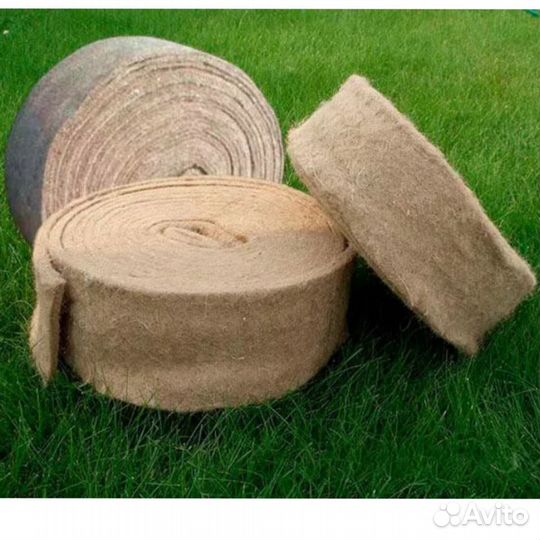 Джутовый канат, джут, евро-джут, лён, пакля в ассо