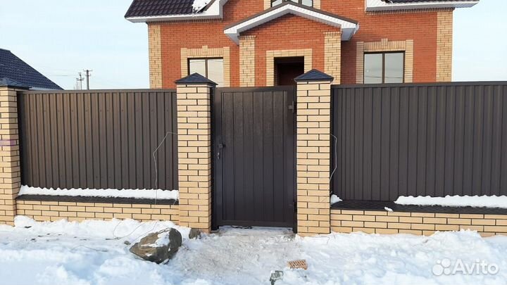 Откатные ворота Алютех