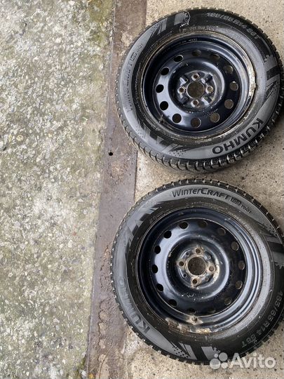 Зимние колеса r14 kumho winter craft ice 185/65