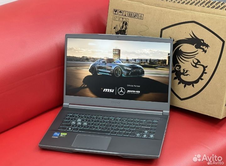 Новый MSI i5 12450H/RTX 4050/8/512GB