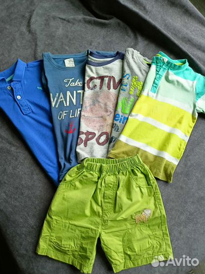 Детские вещи на мальчика макетом