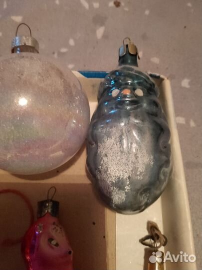 Елочные игрушки СССР