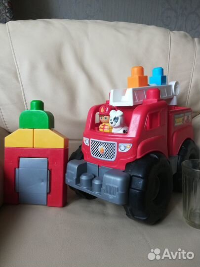 Конструктор мега блокс Пожарная машина