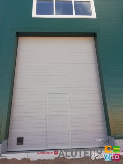Гаражные ворота alutech