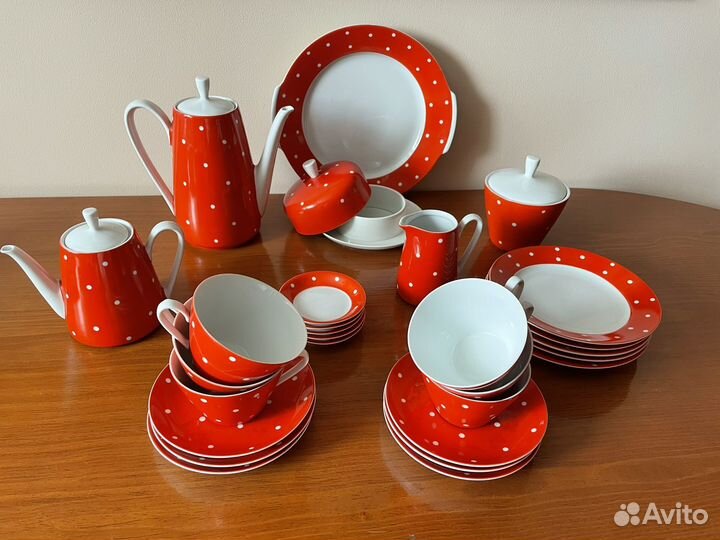 Сервиз фарфоровый Kahla ГДР