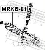 Пыльник рулевой рейки mrkb-01 Febest
