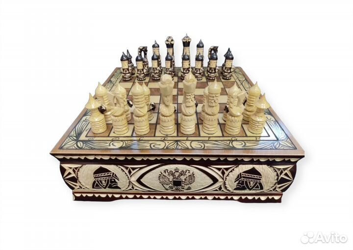 Шахматные фигуры ручной работы