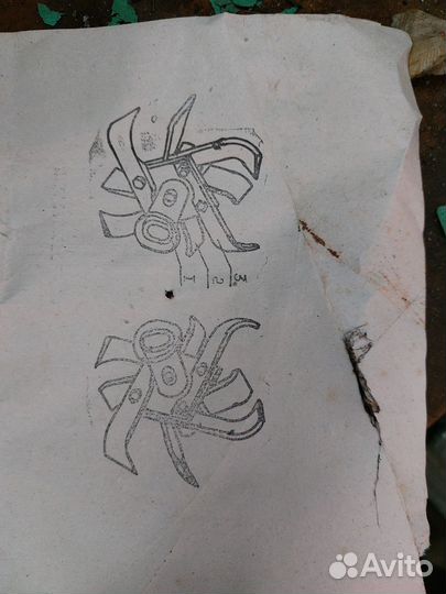 Культиватор Крот, СССР, новый