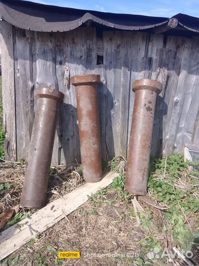 Труба в канаву на заезд