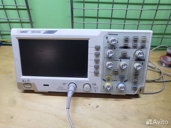Цифровой осциллограф owon 1202