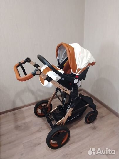 Коляска 3 в 1 Luxmom Belecoo