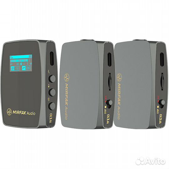 Радиосистема Mirfak Audio WE10 PRO (RX+2TX)