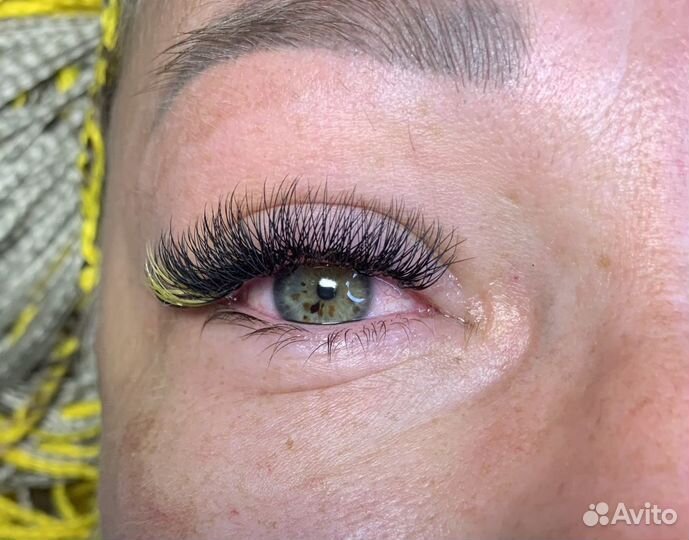 Наращивание ресниц с выездом на дом