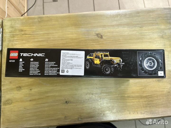 Конструктор lego Technic 42122 Jeep Wrangler