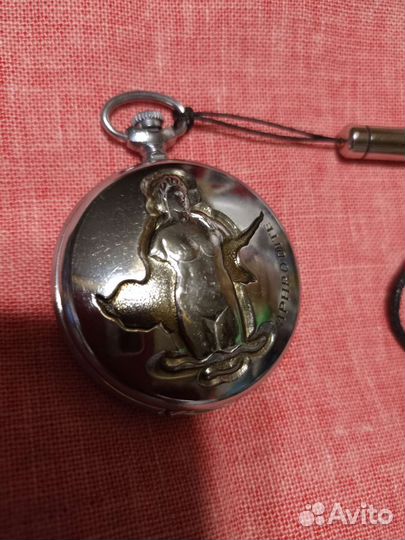 Часы карманные молния