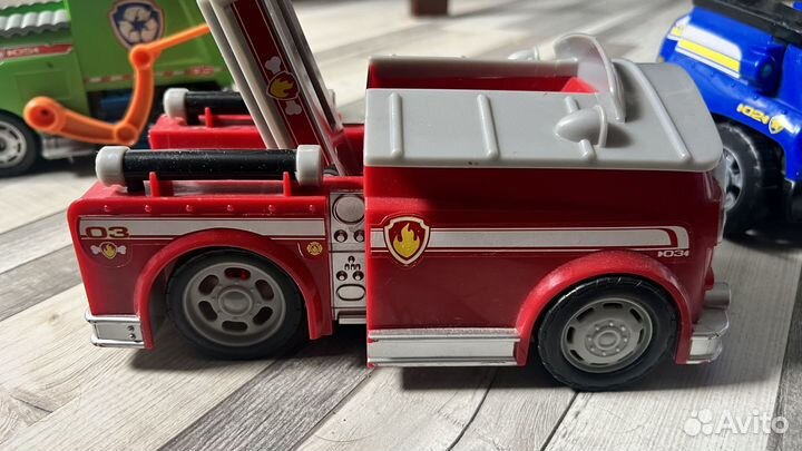 Детские машинки игрушки Щенячий патруль