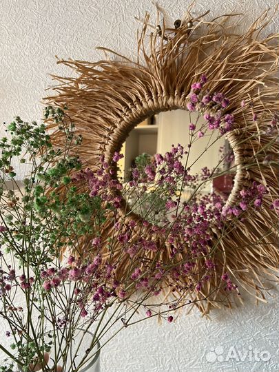 Зеркало в стиле бохо