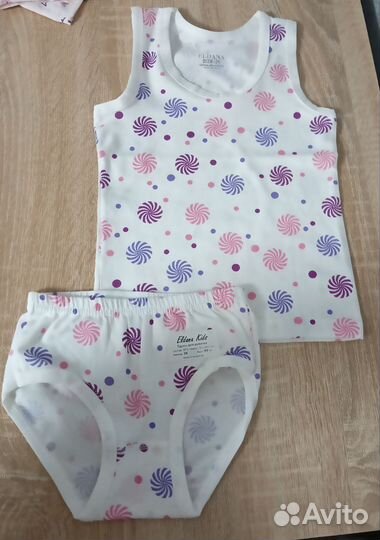 Комплект трусы и майка