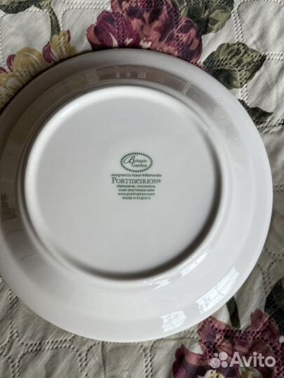 Тарелка суповая Botanic Garden Portmeirion