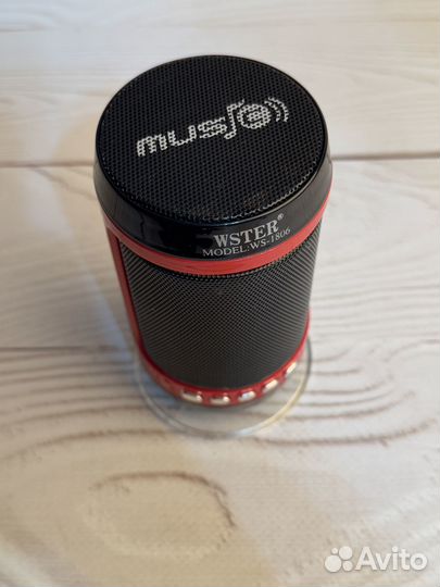 Беспроводная блютуз колонка Wster WS- 1806
