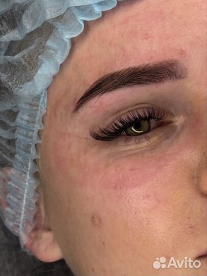 Наращивание ресниц с выездом на дом