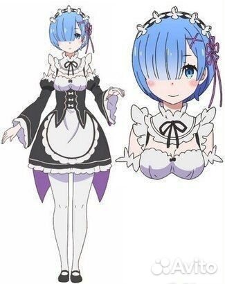 Косплей Рем из резеро