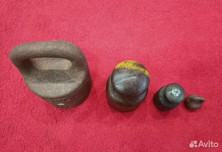 Гири для весов СССР и царская