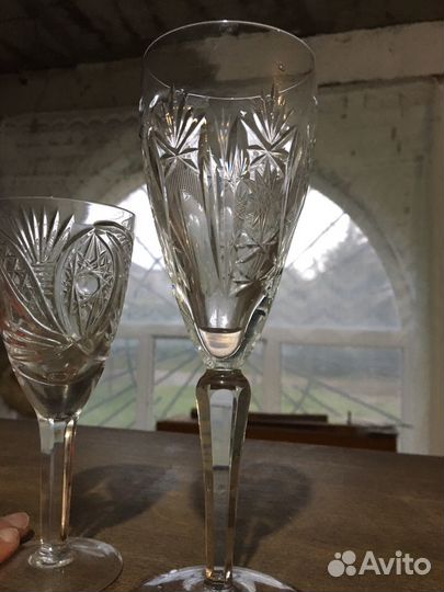 Фужеры,бокалы,Чехия