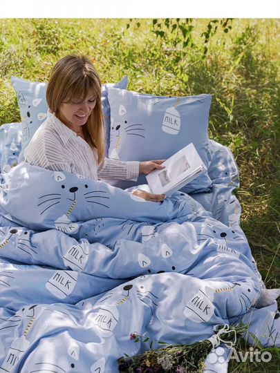 Постельное белье евро