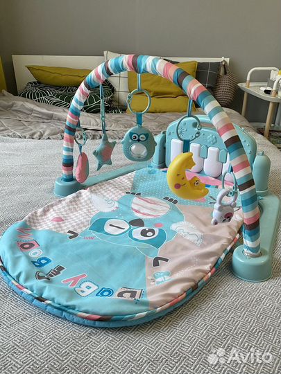 Детский развивающий коврик с Пианино
