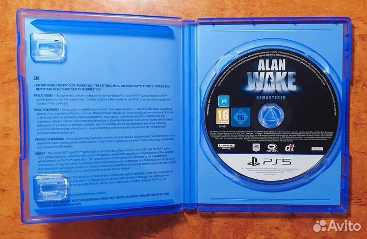 Alan wake remastered ps5