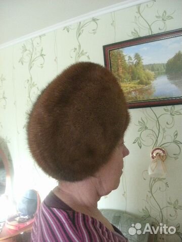 Берет норковый