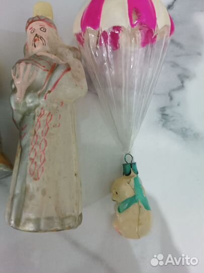 Елочные игрушки СССР