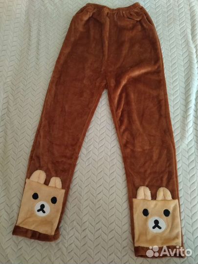 Домашний костюм женская теплая пижама