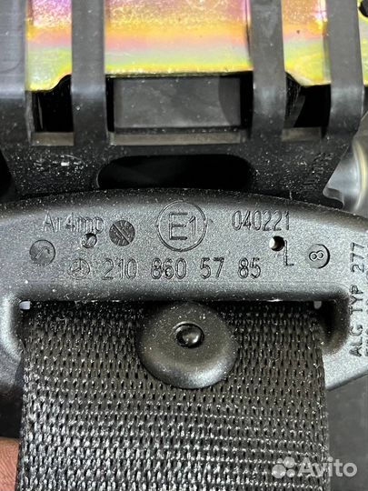 Ремень безопасности Мерседес w210 e55amg