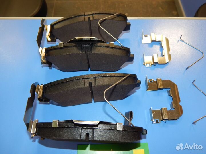 Колодки тормозные Solaris, Rio с пружинами