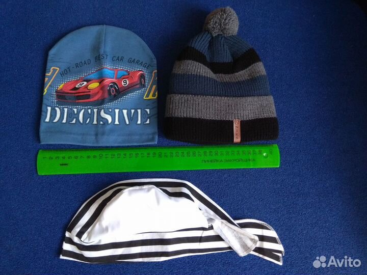 Шапки детские новые для мальчика